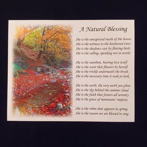 A Natural Blessing by J. L. Baumann